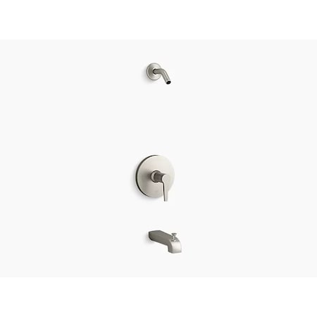Kohler Pitch Rite-Temp Bath And Shower Trim Set, Less Showerhead TLS97074-4-BN